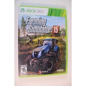 Farming Simulator 15 (Microsoft Xbox 360, 2015) Authentic, Complete, Tested